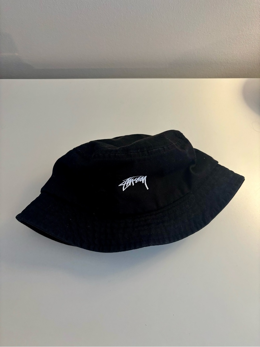 Stussy Black Bucket Hat